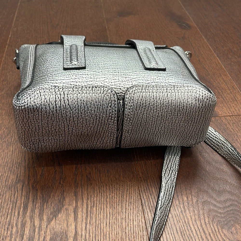 3.1 Phillip Lim Silver Pashli Mini Satchel