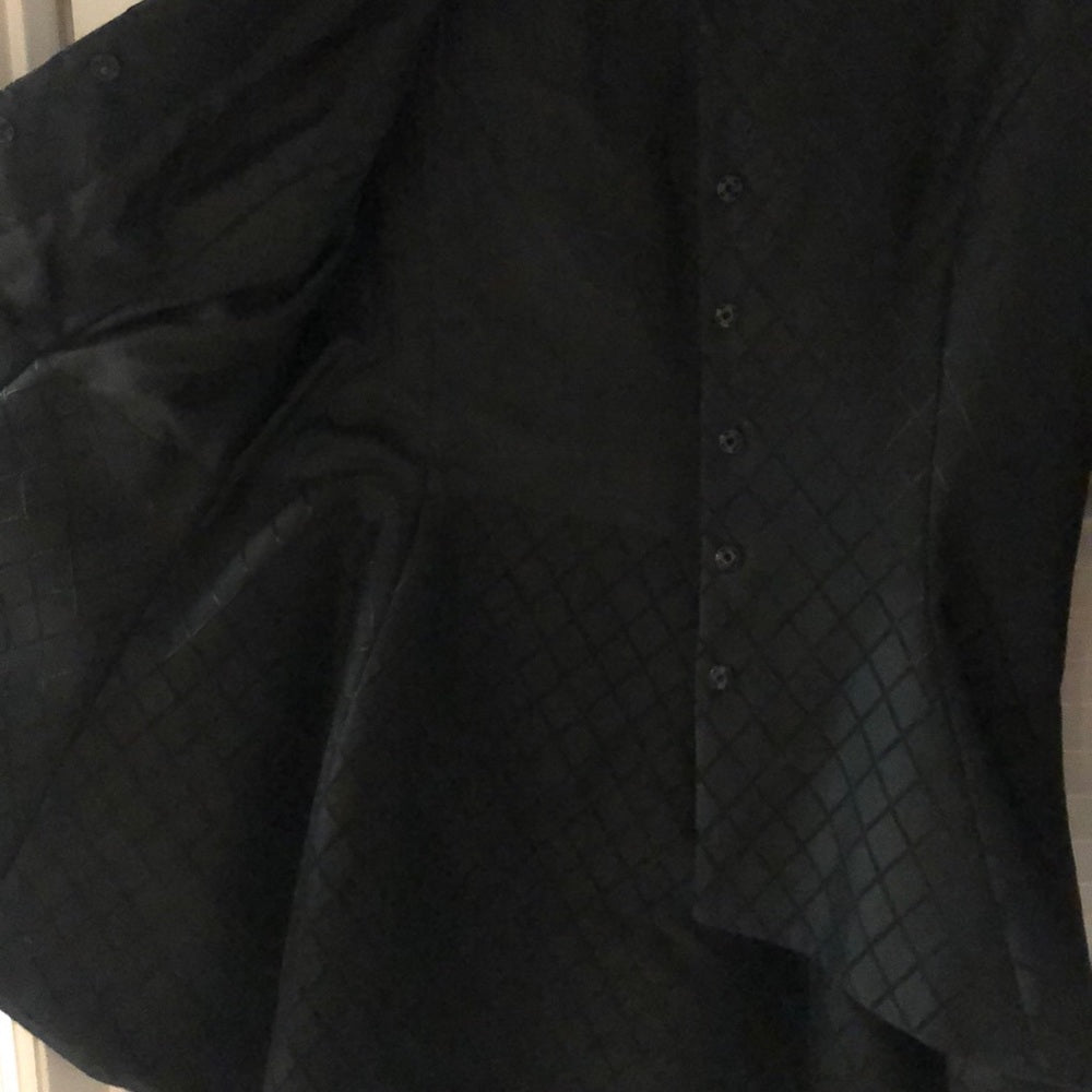 2 Piece Custom Black Dress and Jacket Size 8
