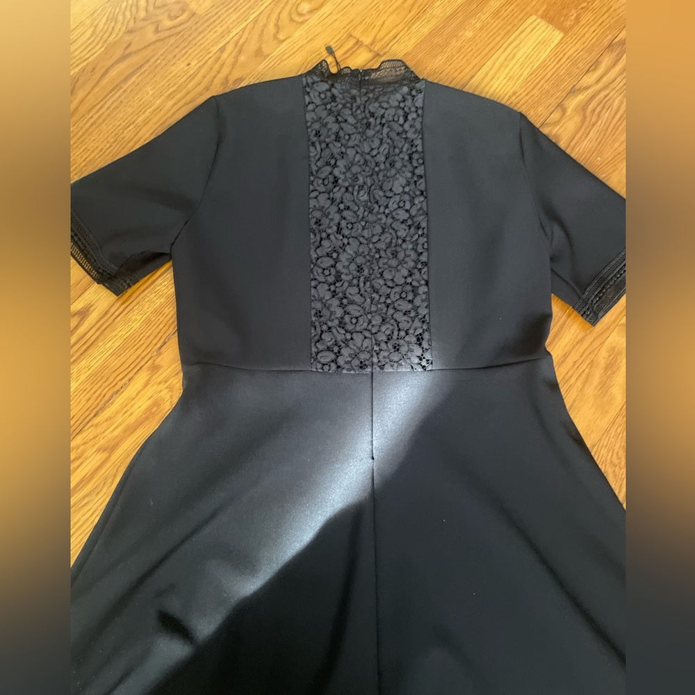 Zara Woman Black Lace Dress Size XL