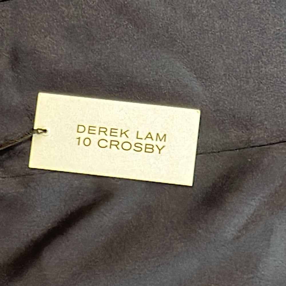NWT Derek Lam Navy Silk Feeling Pants Size 2