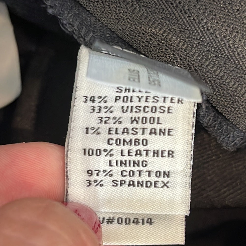 NWT Diane Von Furstenberg Navy Trousers Size 2