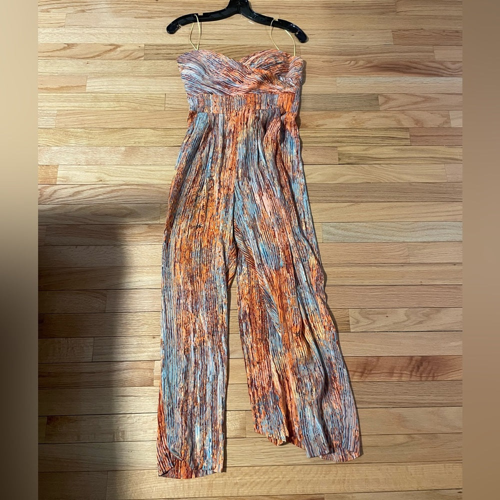 Catherine Maladrino Multicolored Jump Suit Size 2