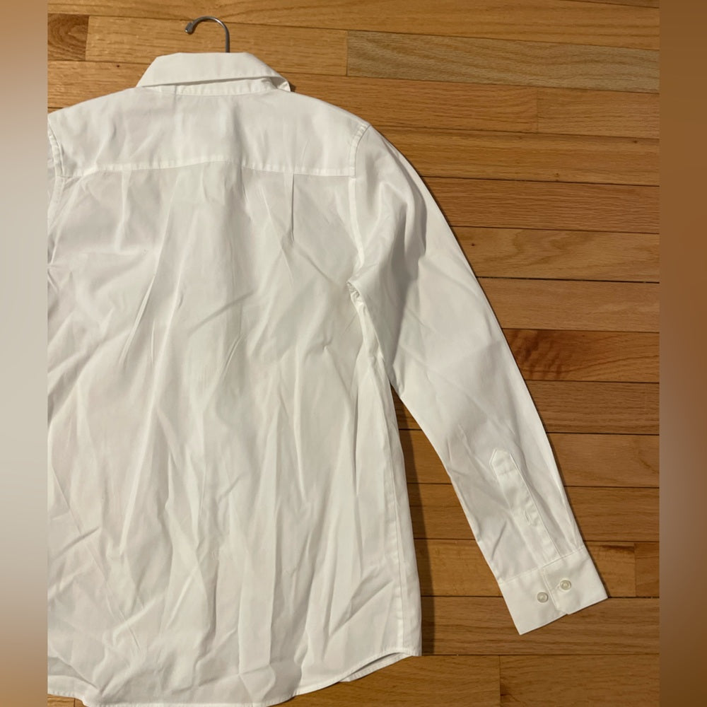 Burberry White Button Down Top Size 12Y