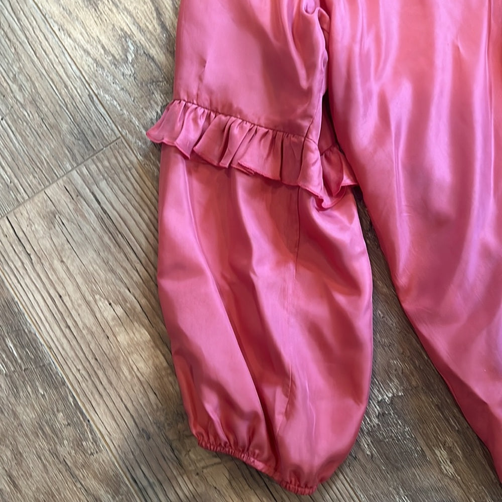 Roberta Roller Rabbit Woman’s Coral Blouse Size Extra Large