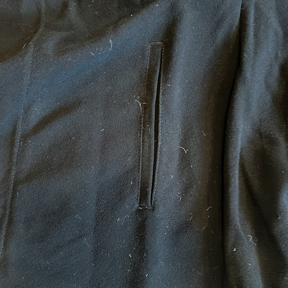 Jean Paul Gaultier Woman’s Black Crepe Jacket Size 10
