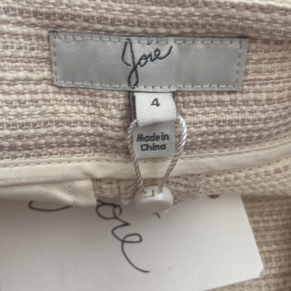 Women’s Joie shorts. Cream. Size 4