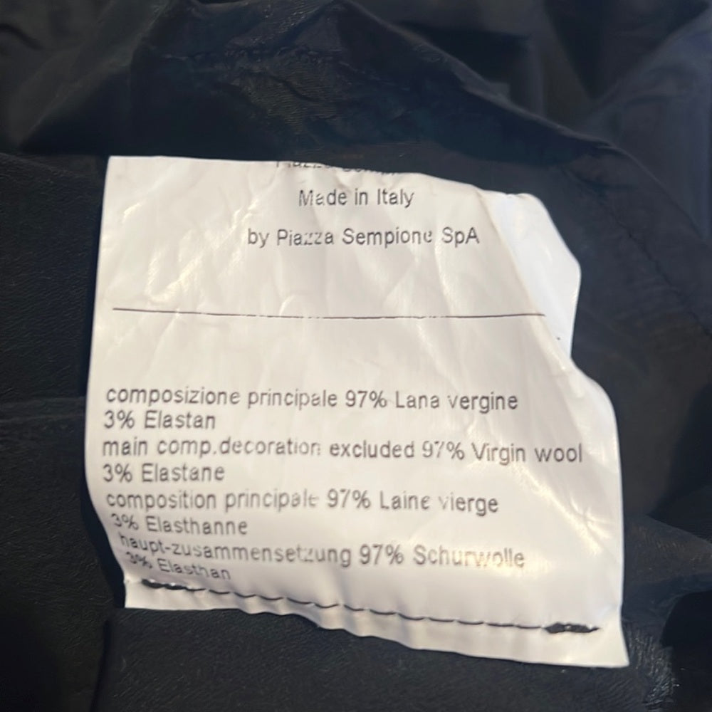 Piazza Sempione Woman’s Black Pants Size Large