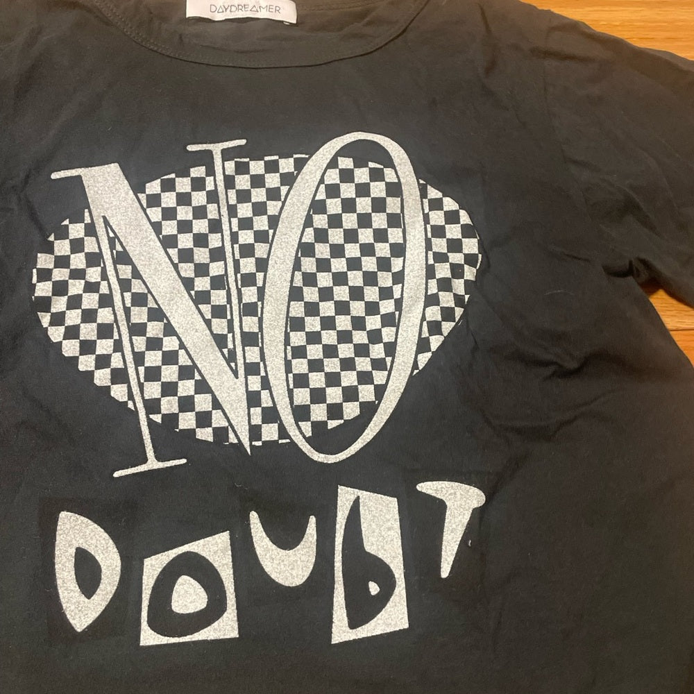 DayDreamer Black Letter Tee Shirt Size Small