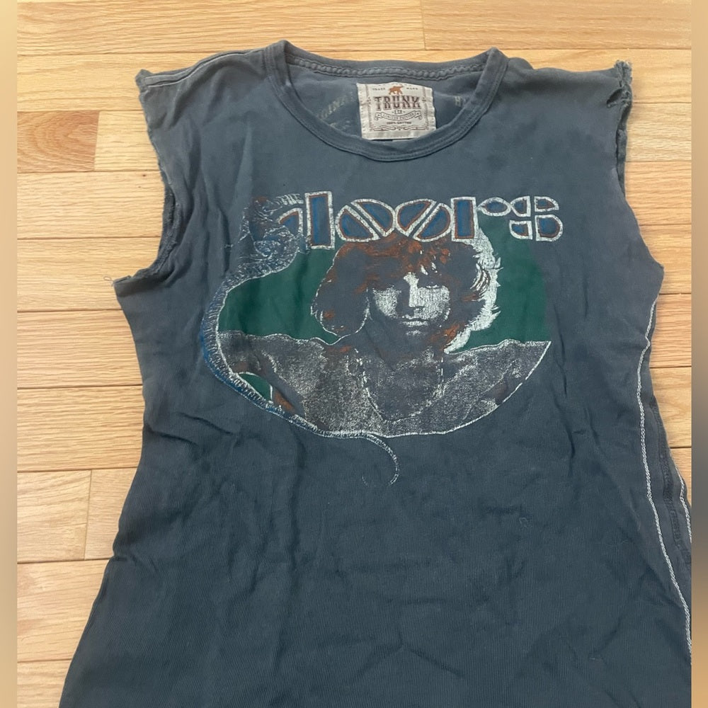 Trunk Ltd Grey Graphic Tank Top Size 1/small