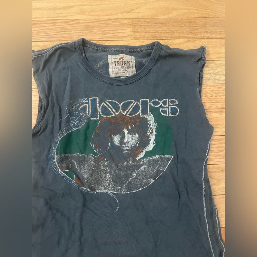 Trunk Ltd Grey Graphic Tank Top Size 1/small