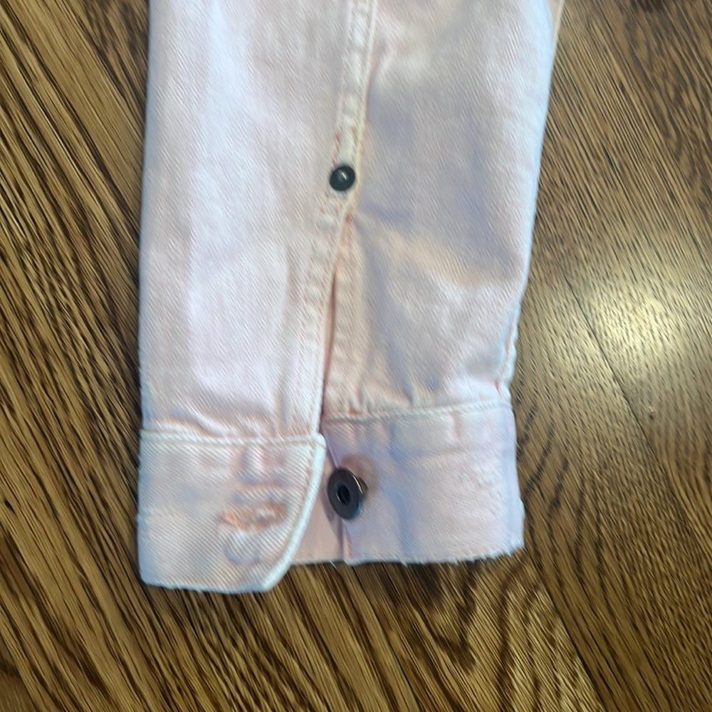 Pistola Woman’s Pink Jean Jacket Size Medium