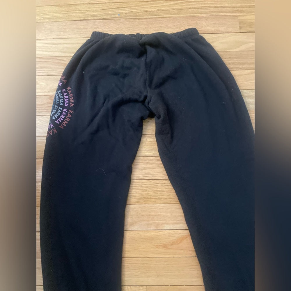 Spiritual Gangster Black Sweatpants Size Small