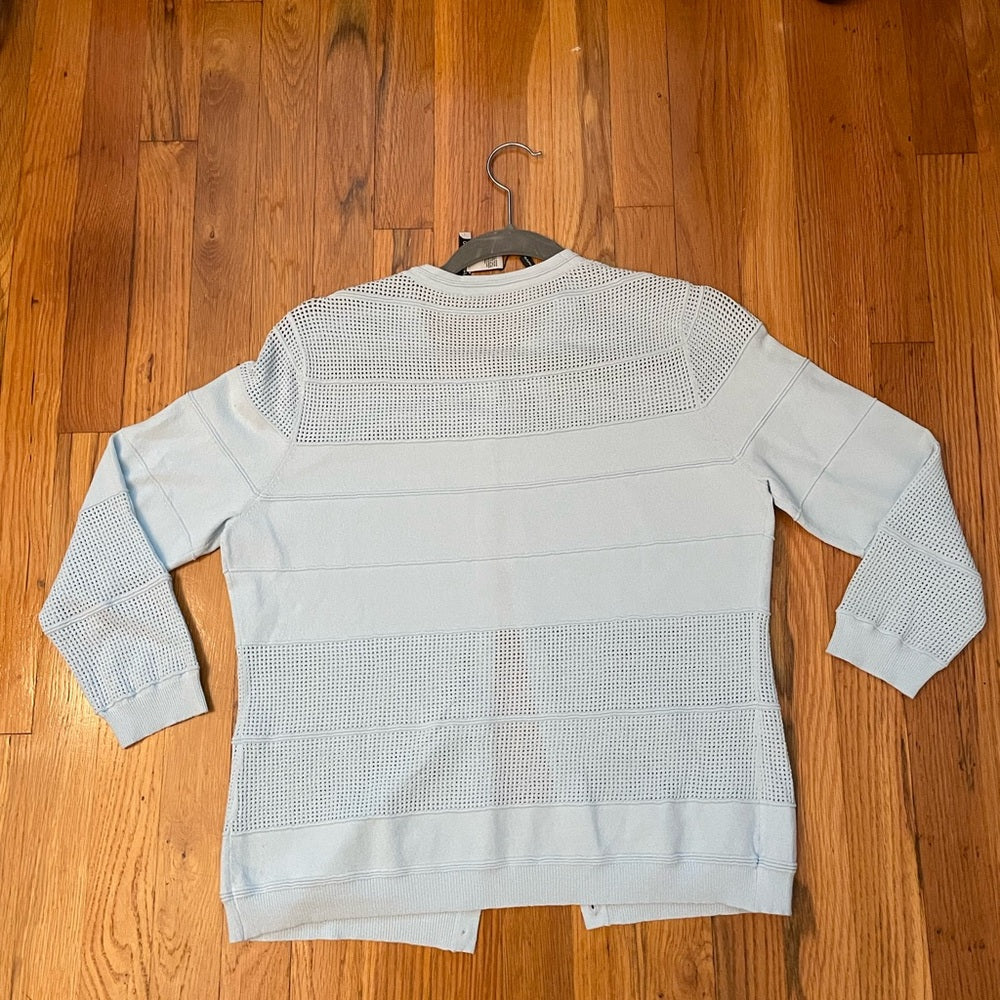 Autumn Cashmere Baby Blue Sweater Size Large