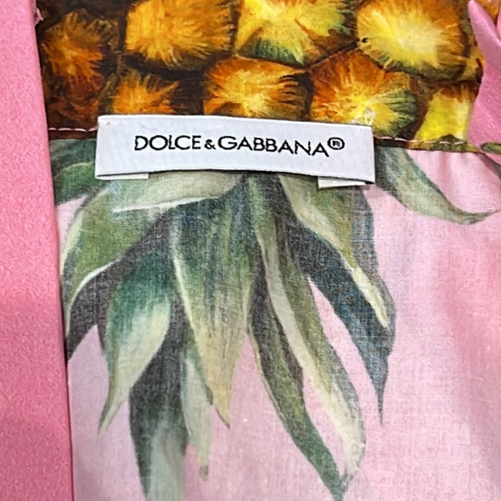 Dolce & Gabbana Pink Girls Set Tank Top Size 6 and Shorts Size 4
