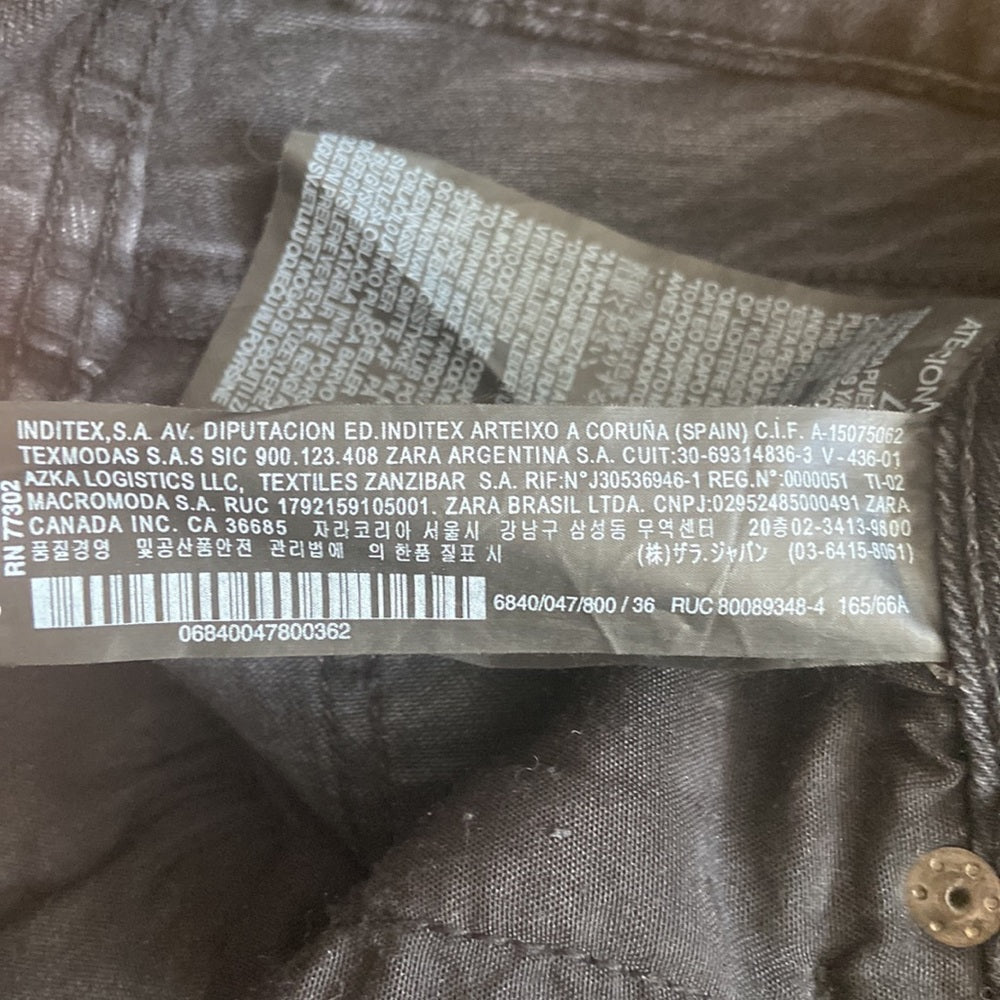 Women’s Zara jeans. Black. Size 4