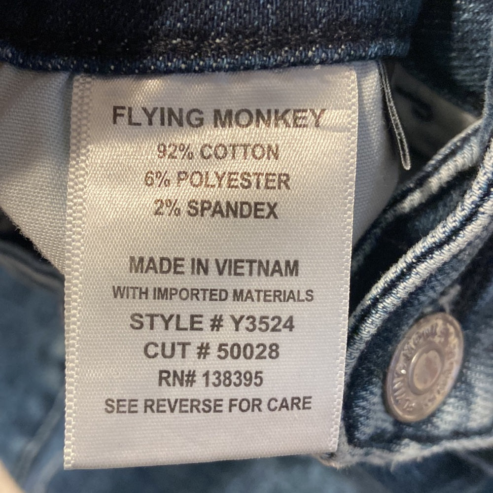 Women’s Flying Monkey jeans. Blue. Size 28