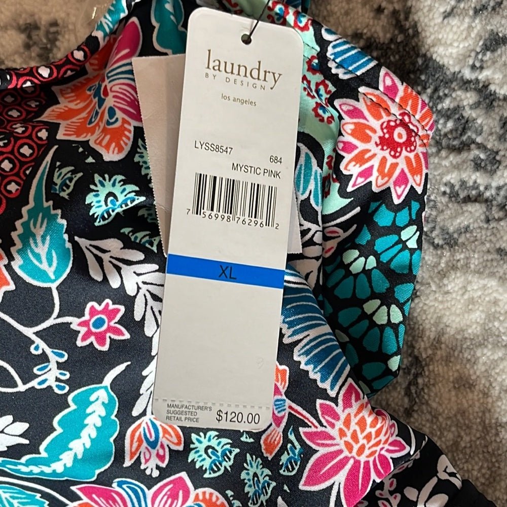 NWT Laundry Design Women’s Bathing Suit Size XL