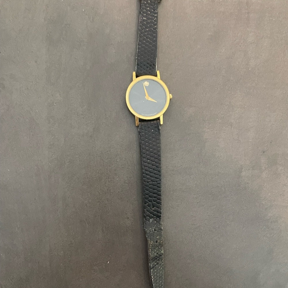 Women’s Black Movado Watch