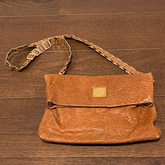 Tory Burch Shoulder or Clutch Tan Bag