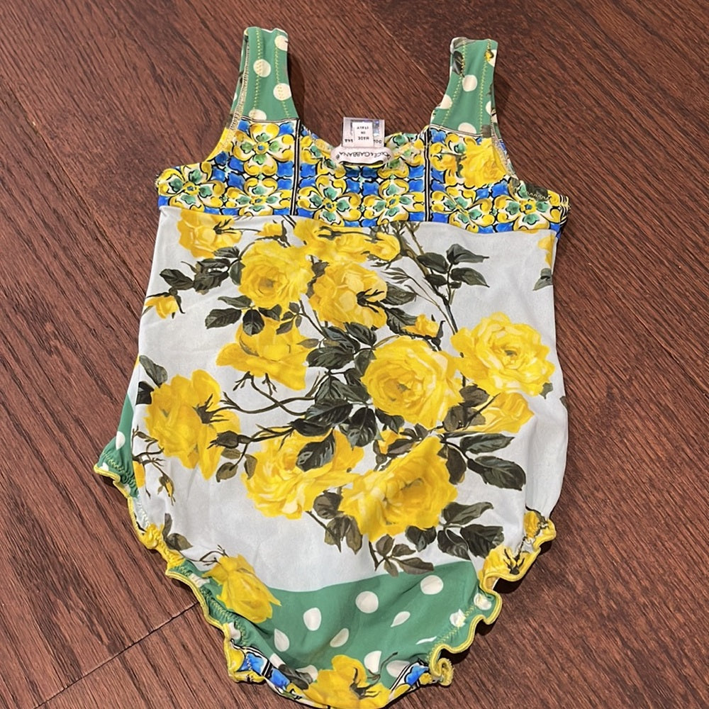 Dolce & Gabbana Girls Bathing Suit Size 9-12 months