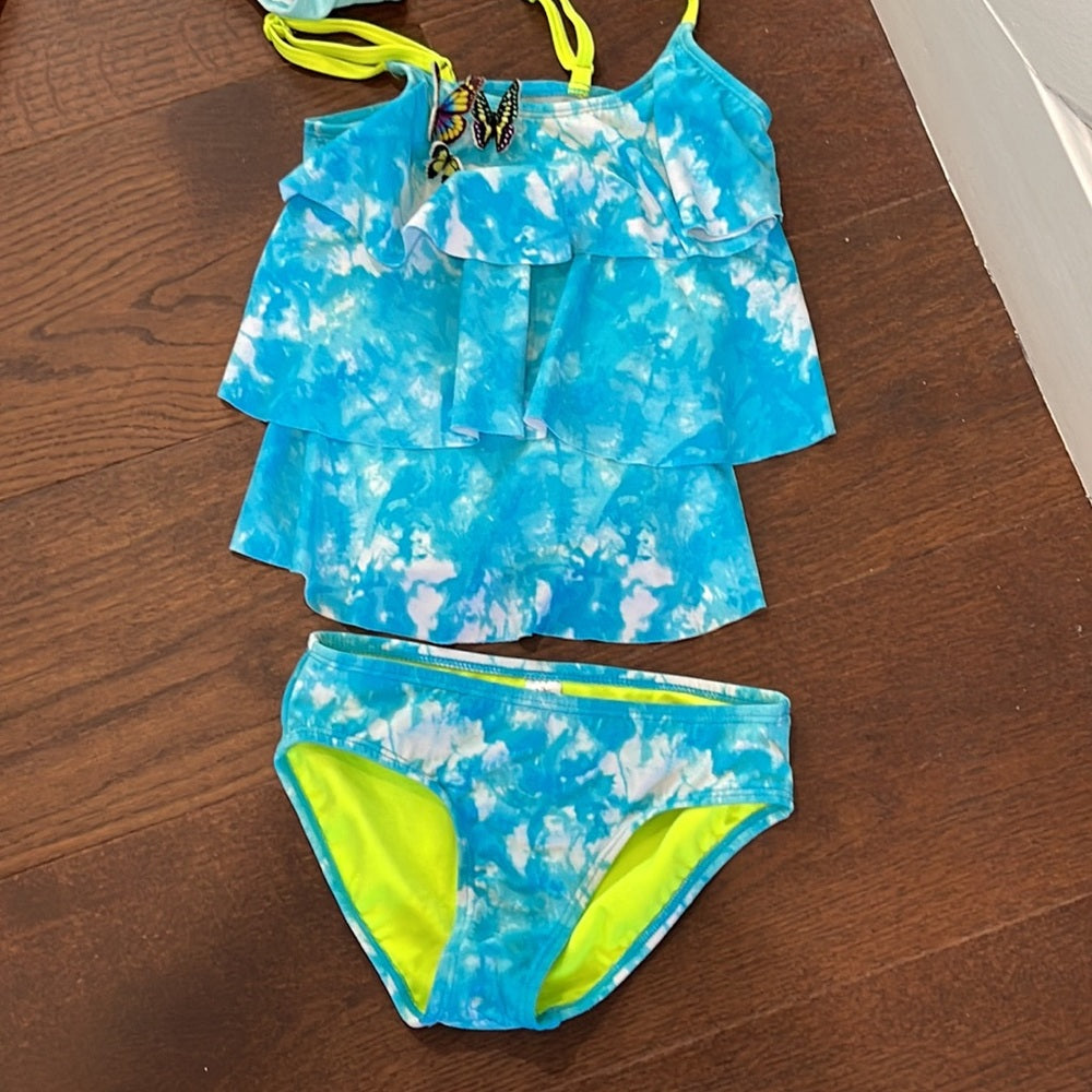 Girls Bundle Tankini Bathing Suits Size 7