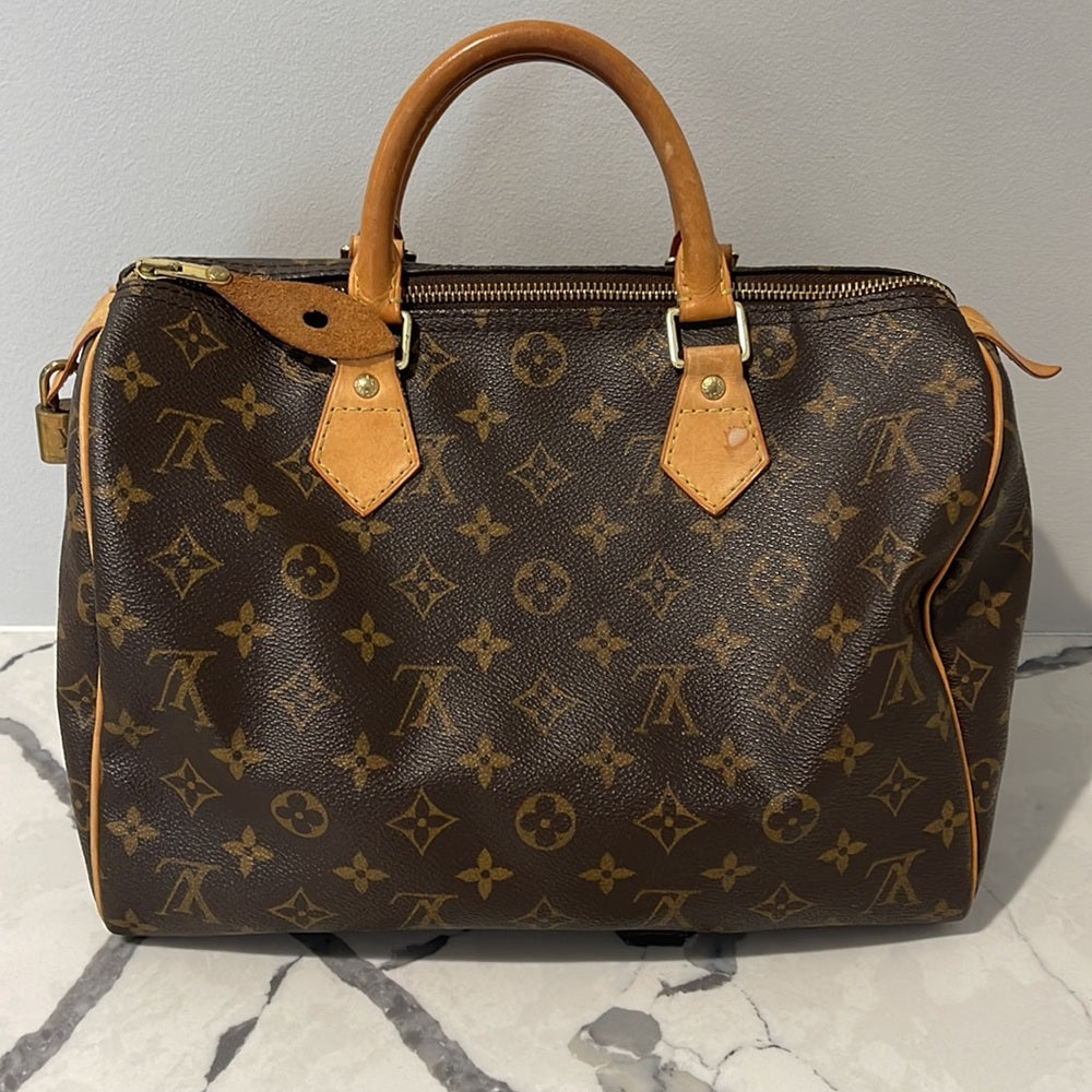 Louis Vuitton Speedy 30 Brown Monogram