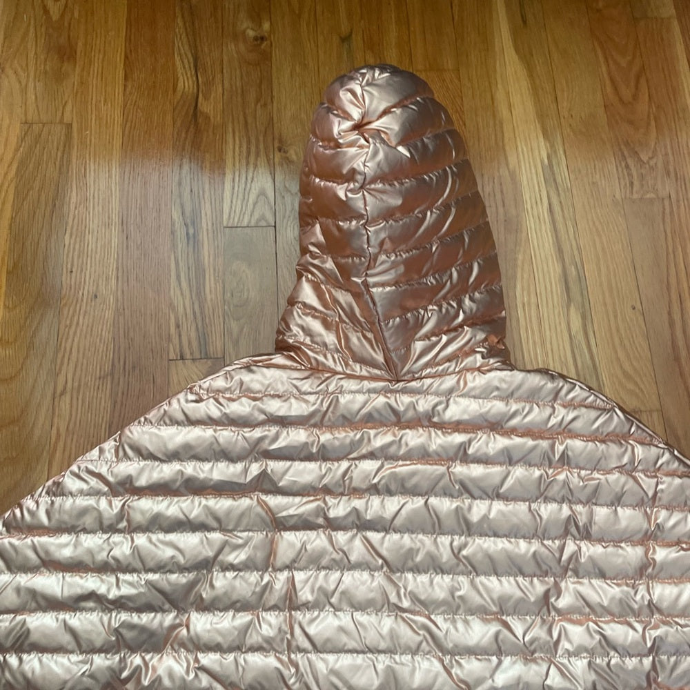 NWT Think Royln Rose Gold Puffer Vest Size XS/S