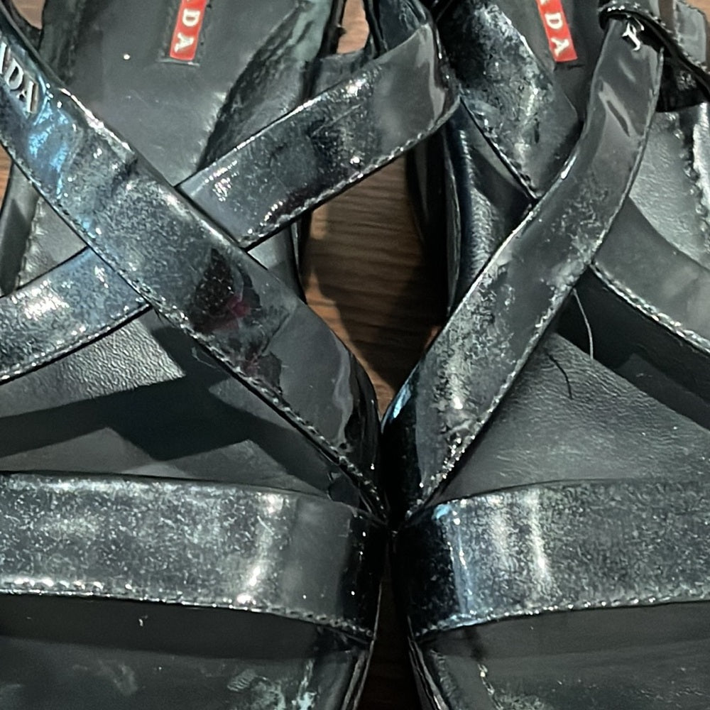 Prada Women’s Platform Sandals Size 38.5/8.5