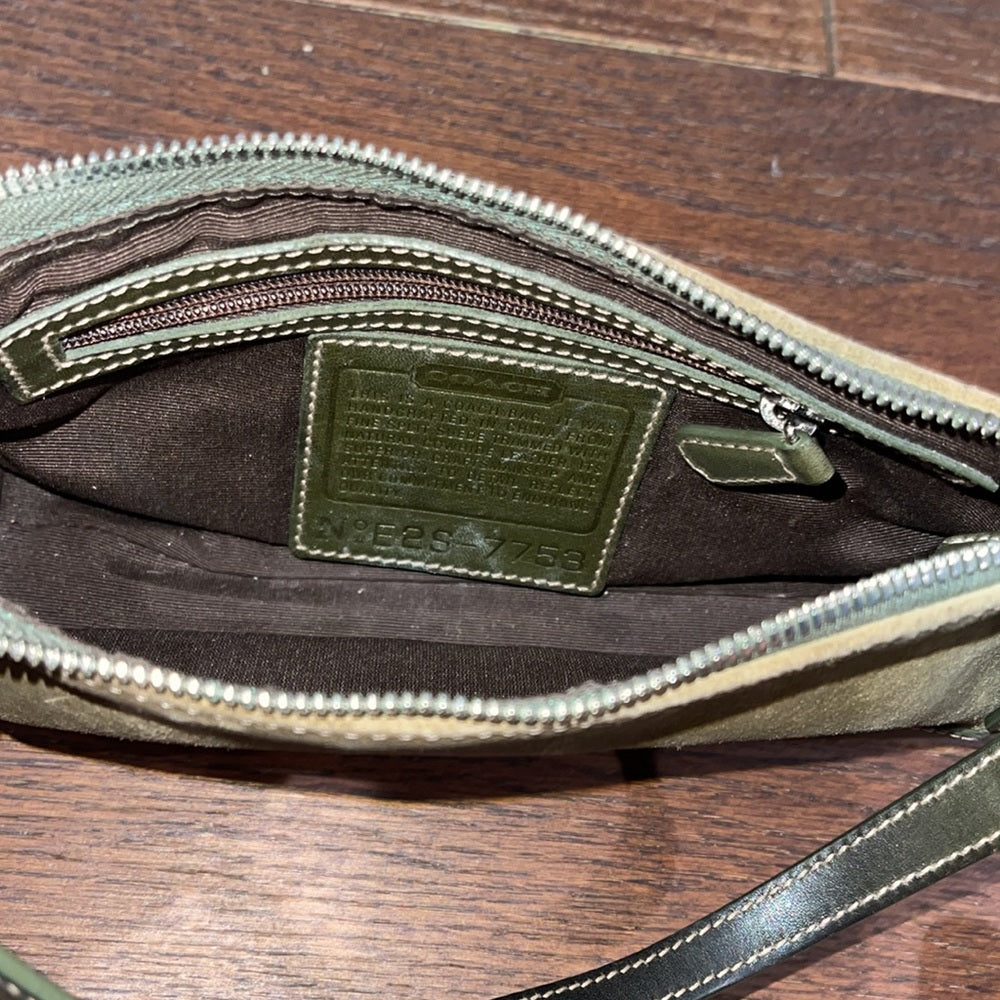 Coach Olive Green Small Bag
