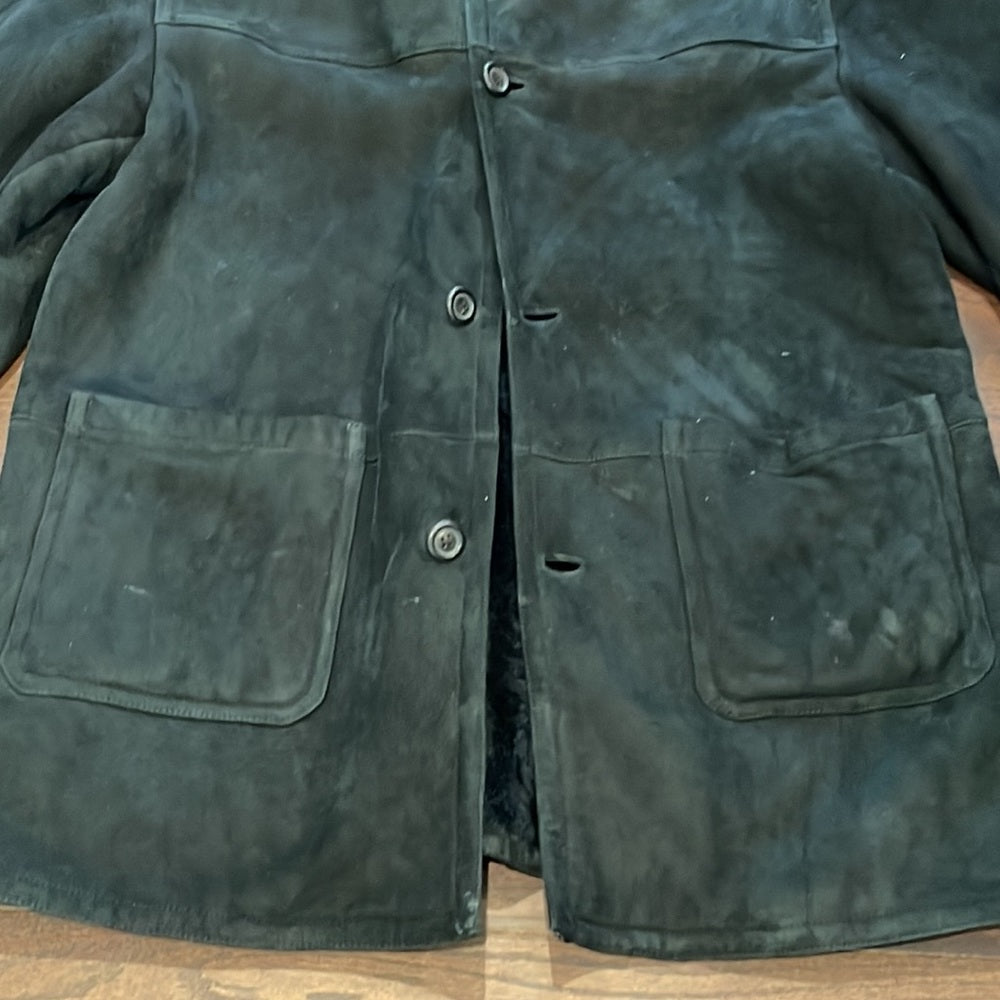 Men’s Black Shearling Jacket