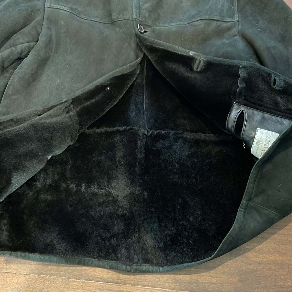 Men’s Black Shearling Jacket