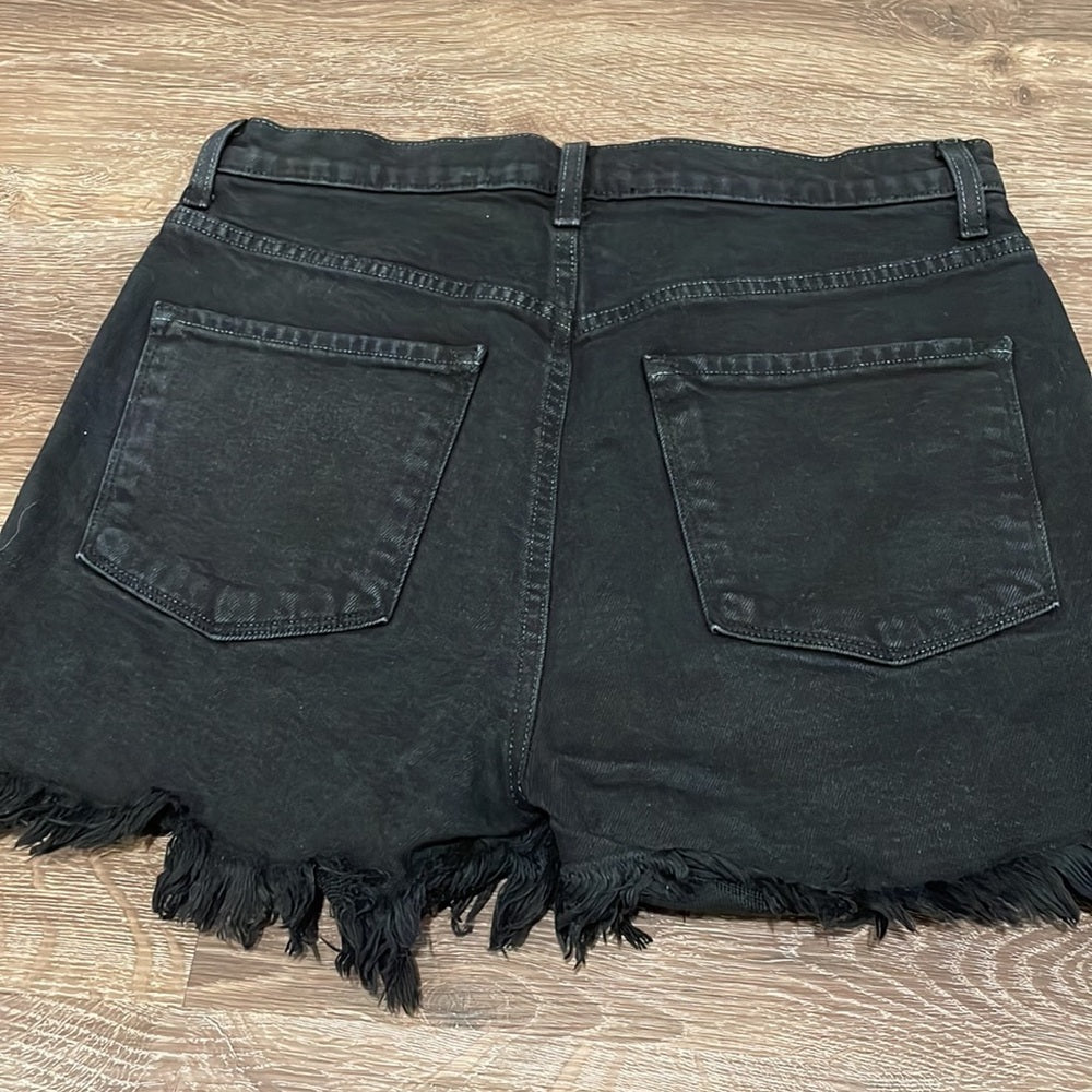 J Brand Women’s Black Denim Shorts - 28