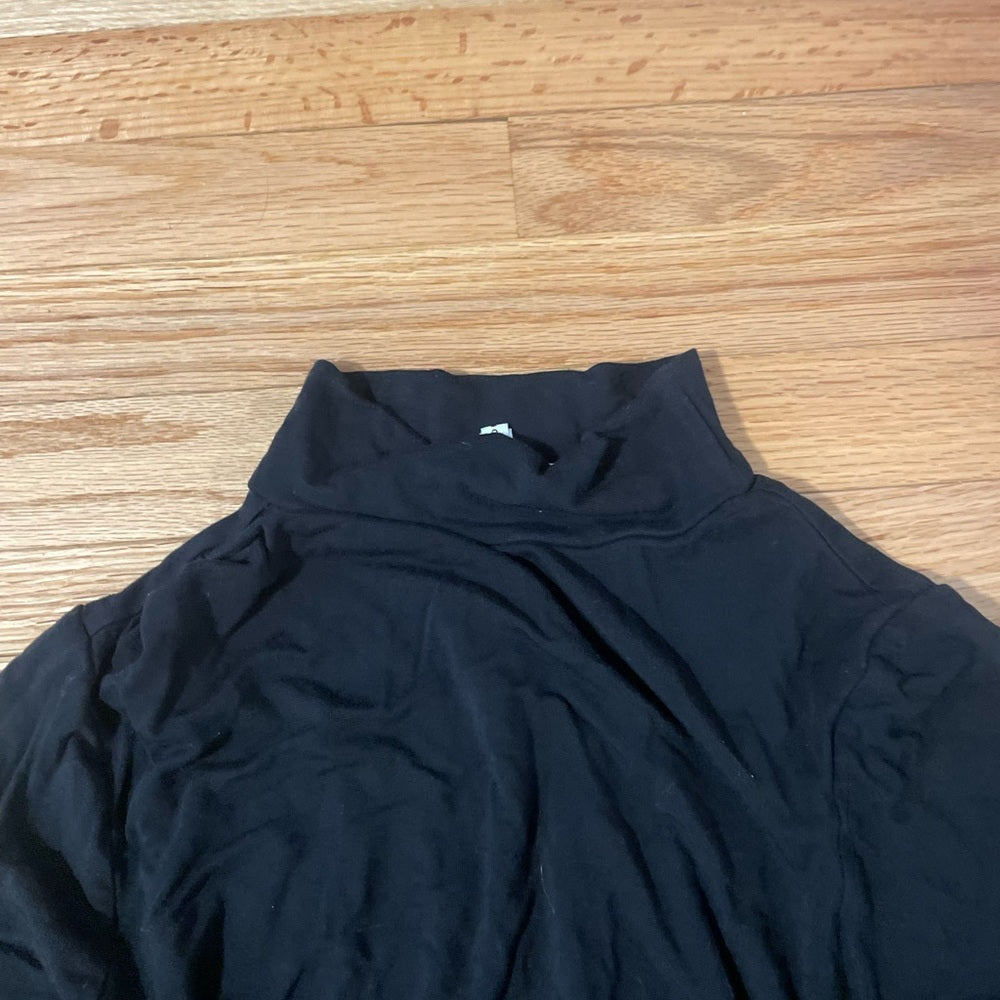 Good American Black Turtle Neck Body Suit Size 2