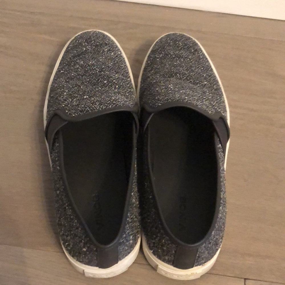 Vince Women’s Tweed Slip On Sneakers Size 8.5