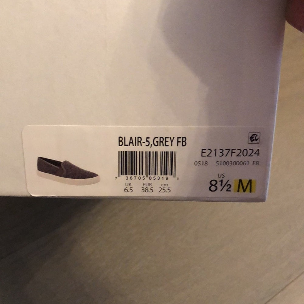 Vince Women’s Tweed Slip On Sneakers Size 8.5