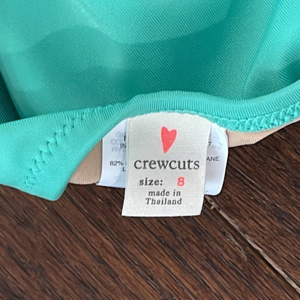 Crewcuts Girls Bundle of One Piece Bathing Suits Size 8
