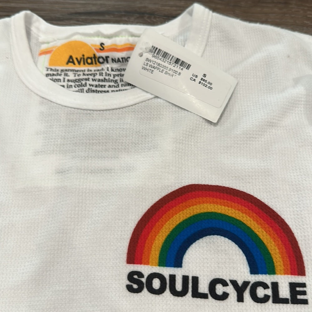 NWT Aviator Nation Soulcycle Long Sleeve - Size Small