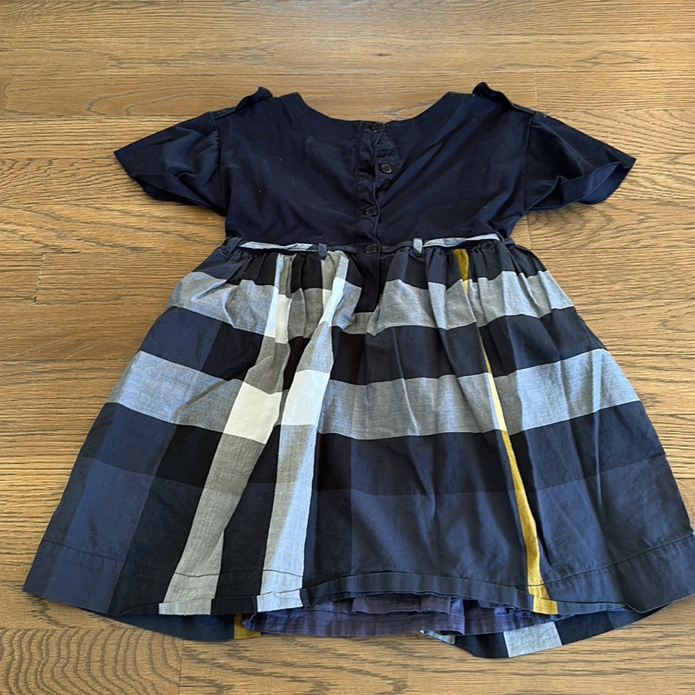 Burberry Girl’s Buttoned Dress - Size 6Y