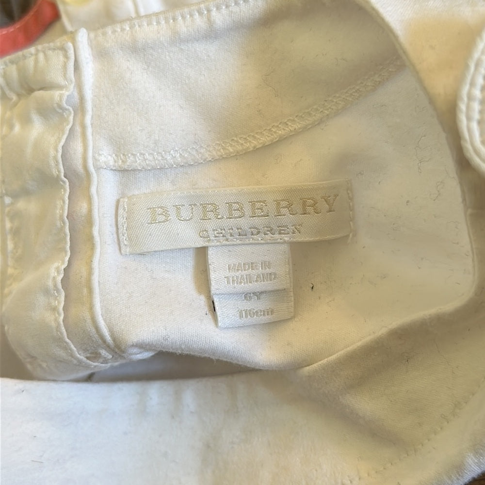 Burberry Girl’s Buttoned Dress - Size 6Y