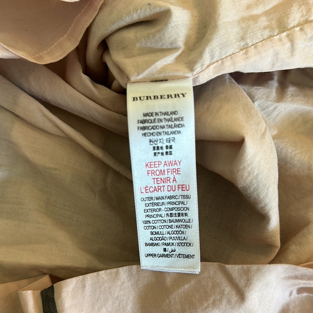 Burberry Girl’s Buttoned Dress - Size 6Y