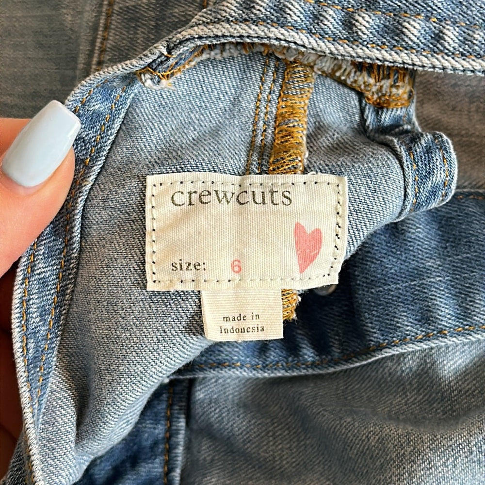 J. Crew Crewcuts Girl’s Overall Dress - Size 6