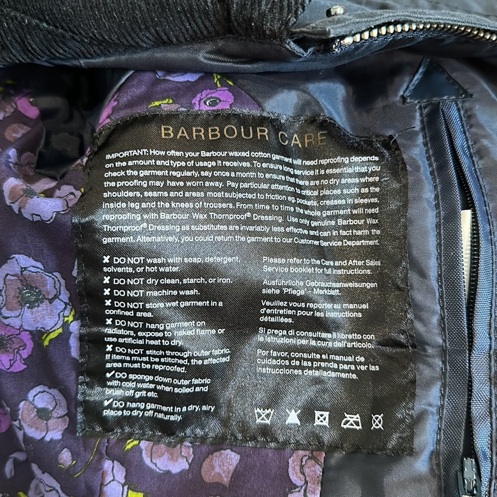 Barbour Girls Winter Coat - Size XS