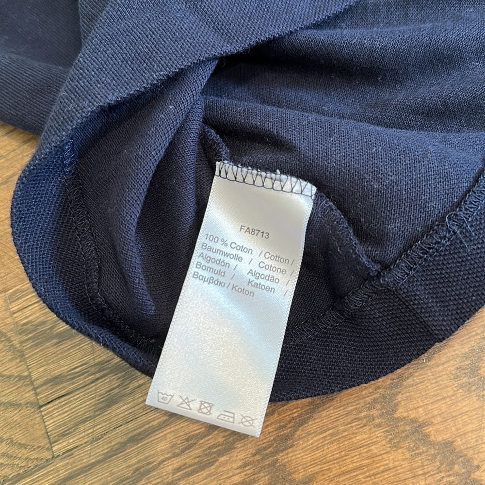Lacoste Boys Simple Navy Polo - Size 8