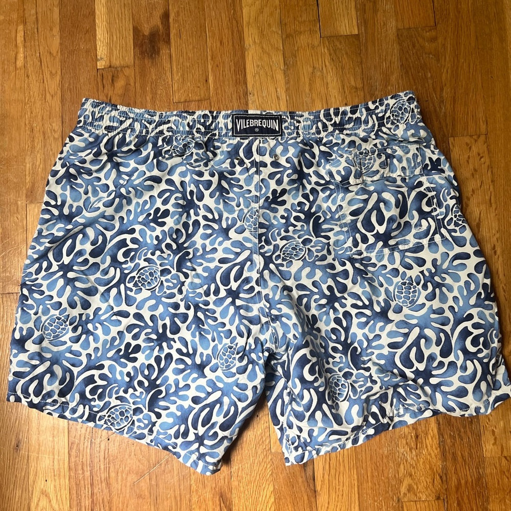 Vilebrequin Men’s Blue Swim Shorts 4XL