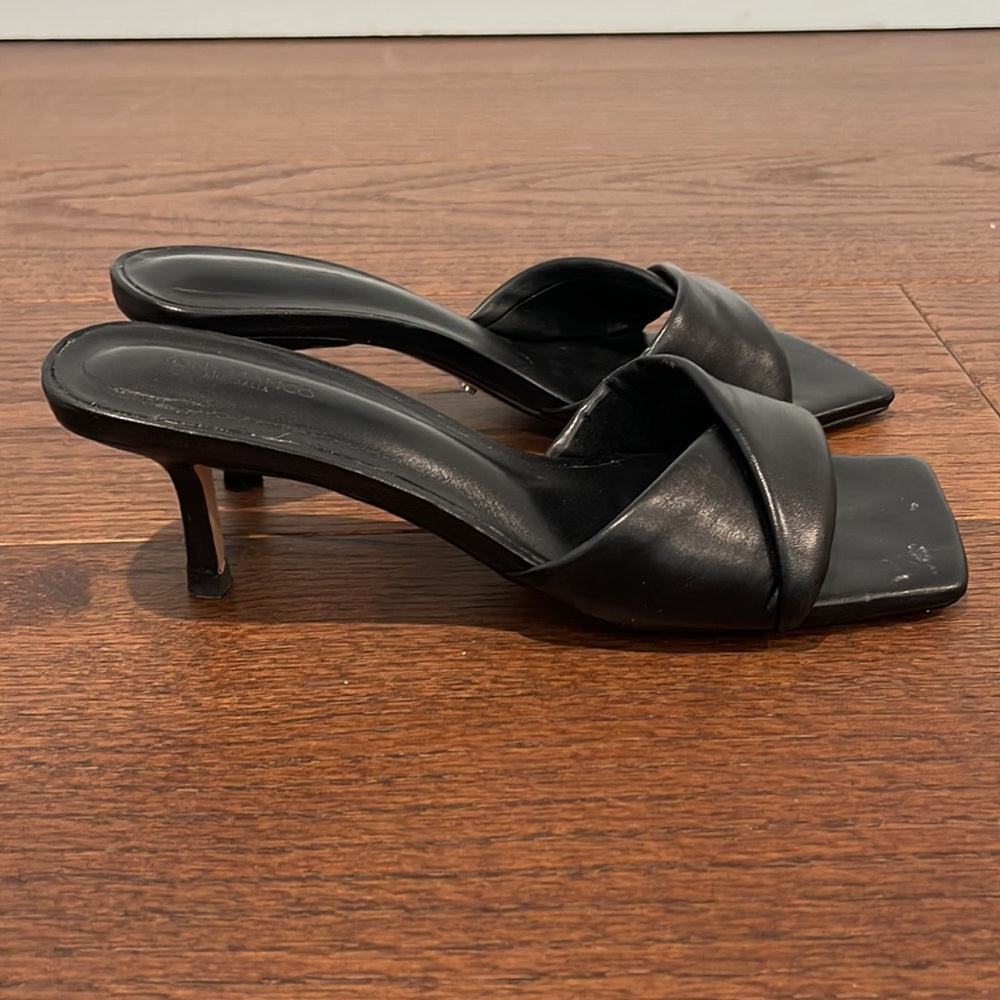 Tony Bianca Black Alexa Sandal Size 9.5
