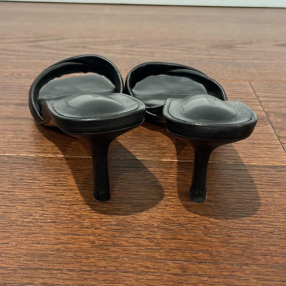 Tony Bianca Black Alexa Sandal Size 9.5