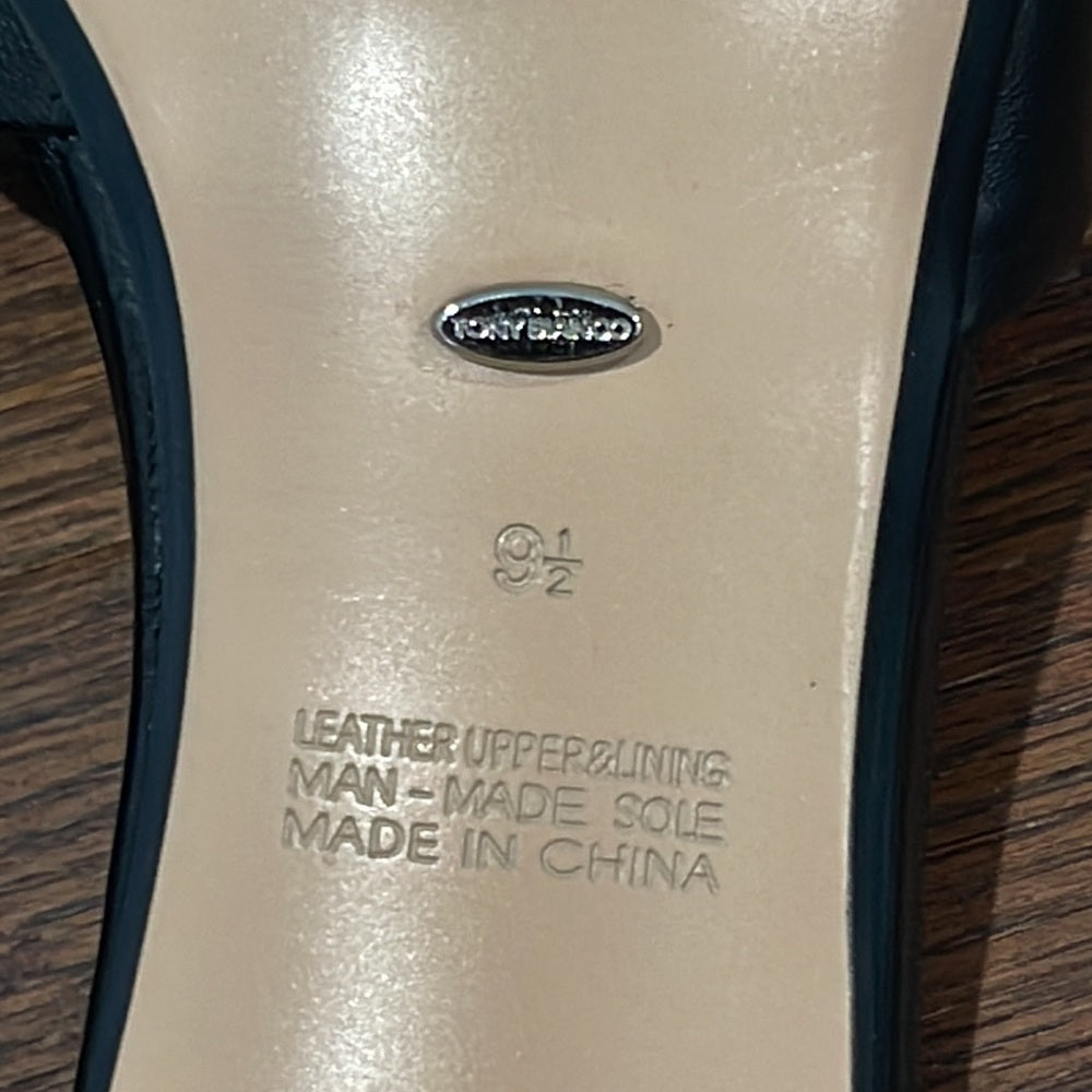 Tony Bianca Black Alexa Sandal Size 9.5
