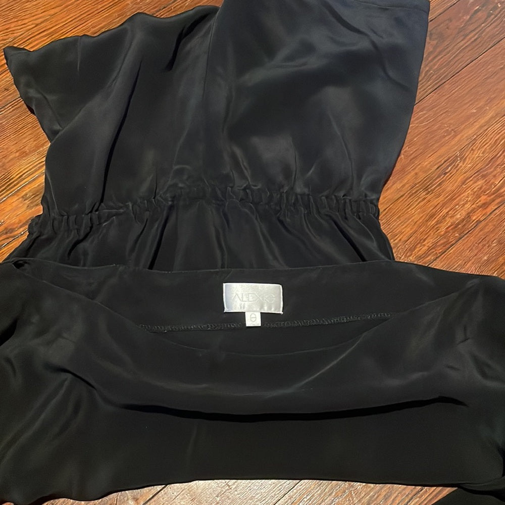 Alexis Women’s Silk Black Romper Size S
