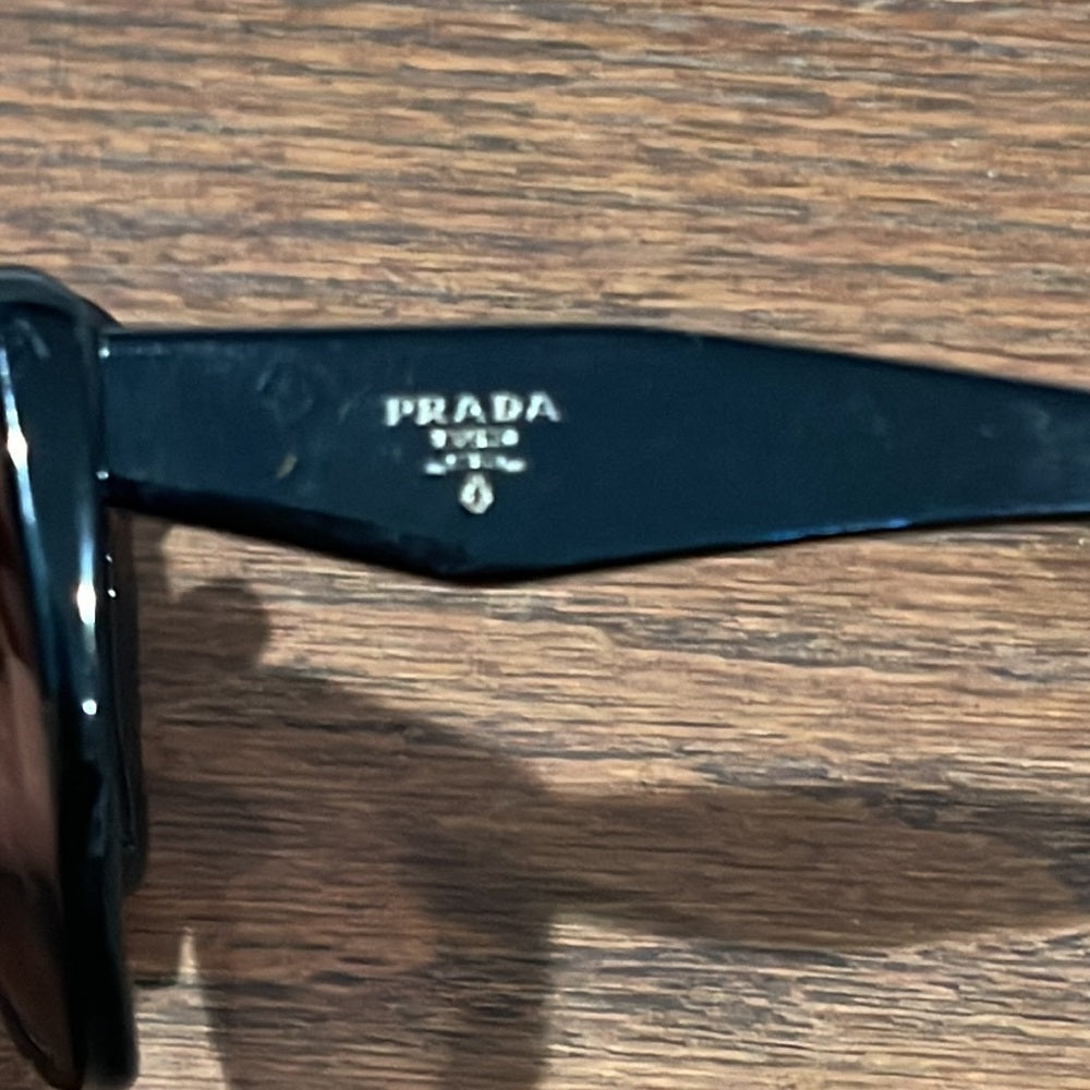 Prada Women’s Black Oversized Geometric Sunglasses, 56mm