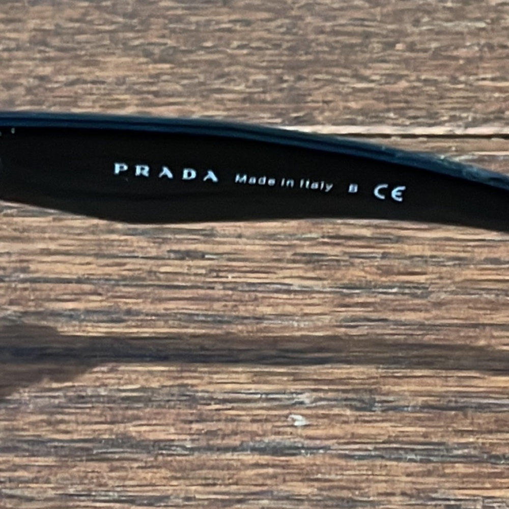 Prada Women’s Black Oversized Geometric Sunglasses, 56mm